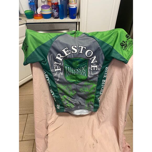 NWT Firestone Walker Brewery Luponic Distortion Voler cycling jersey MEN Size XS - Picture 1 of 4